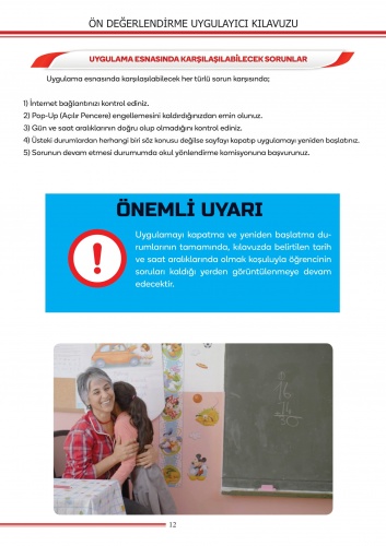 BİLSEM ''Görsel Algı Testi ve Müzikal Yatkınlık Testi'' Uygulama Kılavuzu 12