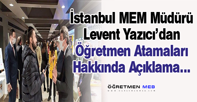 İstanbul MEM Müdürü: 7500 Öğretmeni Özlemle Bekliyoruz