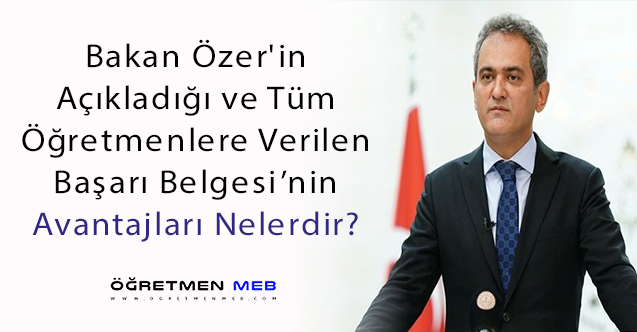 Öğretmenlere Verilen Başarı Belgesinin Maddi Bir Katkısı Var mı?