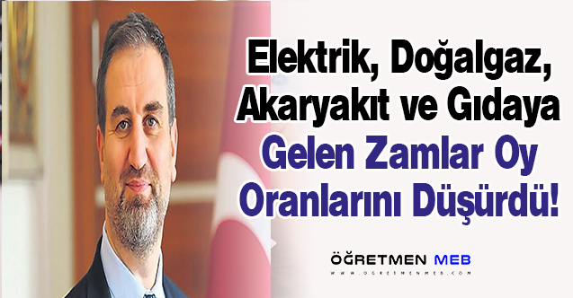 Ak Parti'den Açıklama: Oylarımız %34'e Düştü