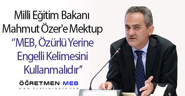 Eymen'den Bakan Özer'e Mektup: ''Bu İfadeler Beni Çok Üzdü!''