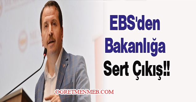 EBS'den PCR testi zorlamasına sert çıkış