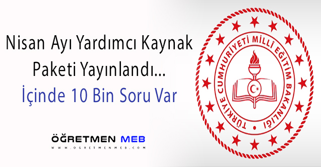 MEB'den Yeni Yardımcı Kaynak Paketi