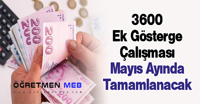 3600 Ek Gösterge Çalışması Mayıs Ayında Tamamlanacak