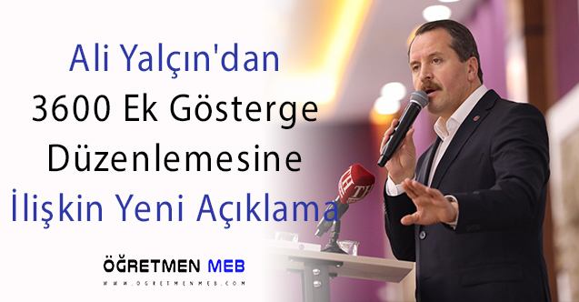 Memur Sen'den Ek Gösterge Düzenlemesi Açıklaması