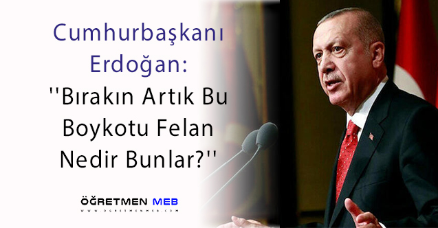 Erdoğan'dan Öğretmenlik Meslek Kanunu Açıklaması