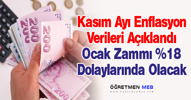 Ocak Zammı %15,04 + Aralık Enflasyonu Kadar Olacak