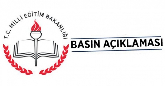 MEB'den Basın Açıklaması