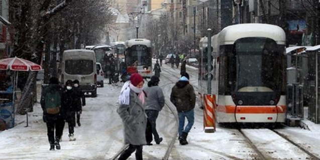 Eskişehir'de engellilere ve hamilelere kar izni