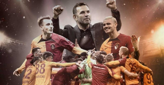 Süper Lig'de şampiyon Galatasaray