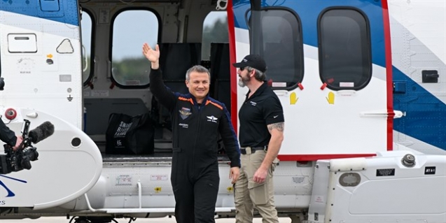 İlk Türk astronot Gezeravcı'nın uzaydaki ilk sözü 'İstikbal göklerdedir' oldu